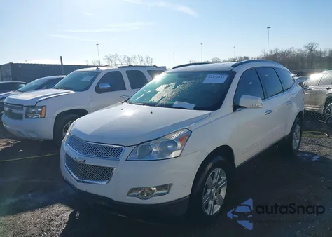 2012 Chevrolet Traverse 1Lt из США, поврежденный, VIN 1GNKRGED8CJ182510